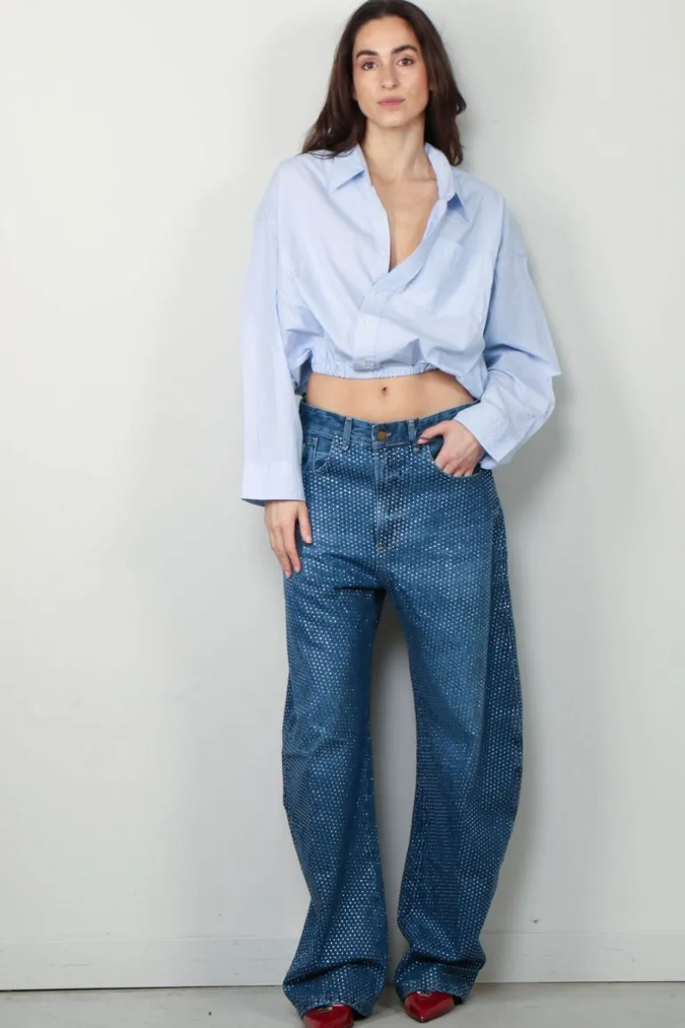 BYLOTTE X LOIS JEANS Jeans - Allure Rider - Sparkly Denim
