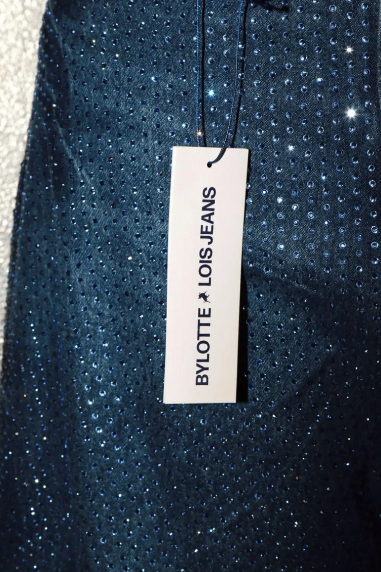 BYLOTTE X LOIS JEANS Jeans - Allure Rider - Sparkly Denim