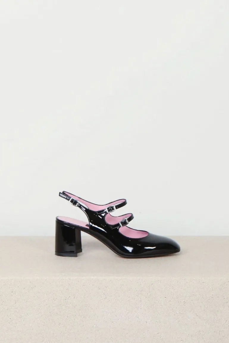 Carel Sandalen - Banana - Black
