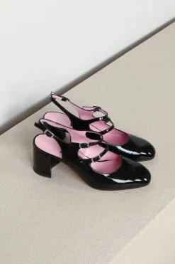 Carel Sandalen - Banana - Black
