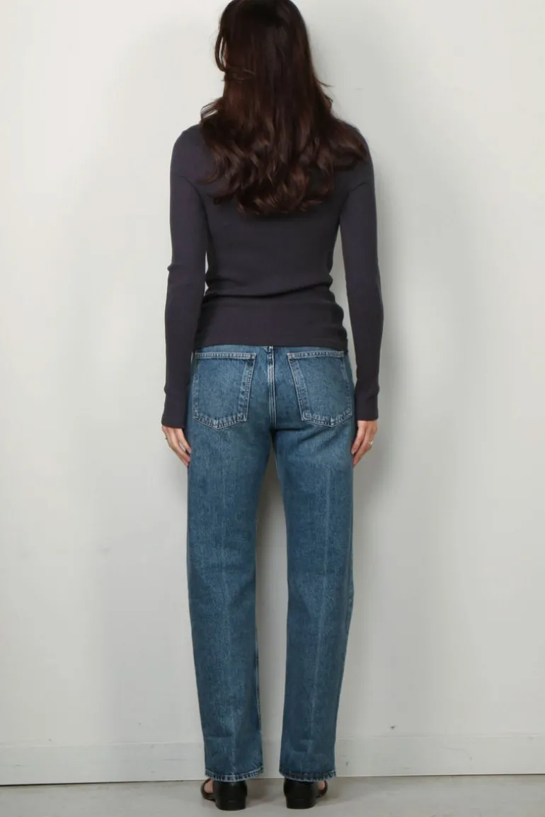 Citizens of Humanity top - Florence - charcoal