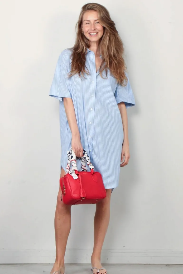 Closed Jurk - Shirt Dress - Cornflower Blue
