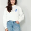 Closed Sweater - Printed crewneck - Ivory