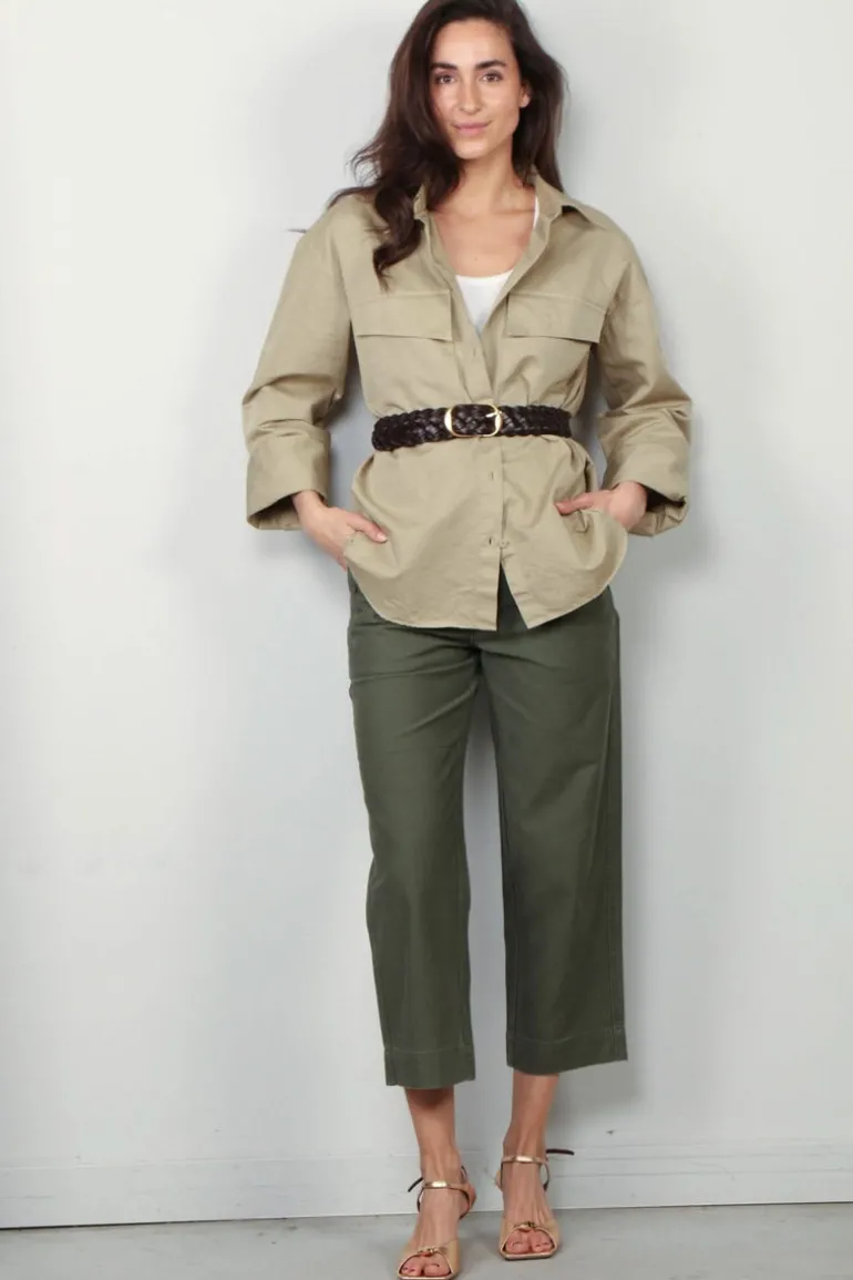 Closed Broek - Rovea - Matcha Green