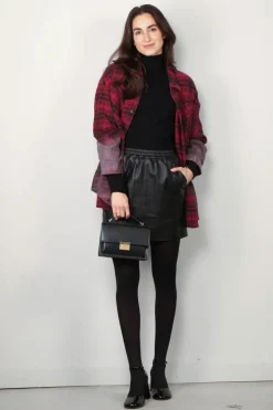 Closed Rok - Elasticated Mini Skirt - Black