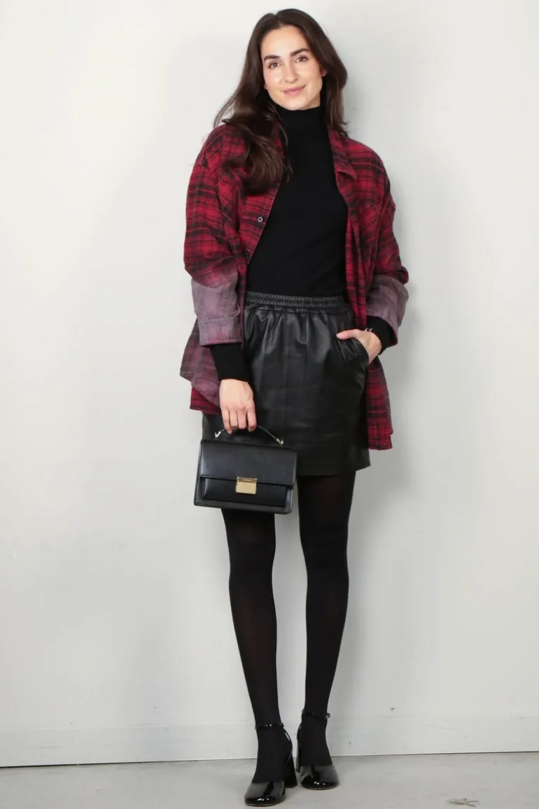 Closed Rok - Elasticated Mini Skirt - Black