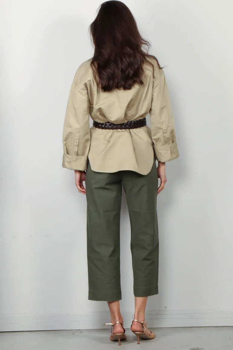 Closed Blouse - Utility Shirt - Warm Sand