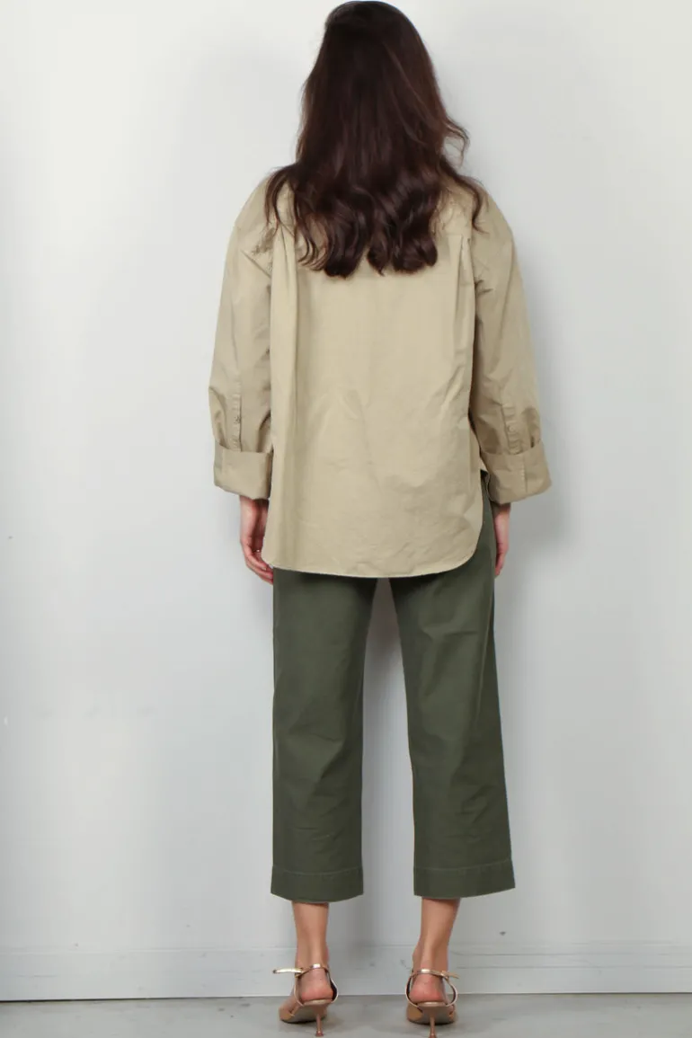 Closed Blouse - Utility Shirt - Warm Sand