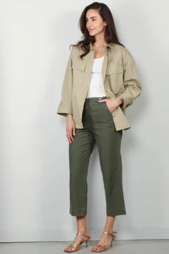 Closed Blouse - Utility Shirt - Warm Sand