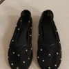 Dear Frances Ballerina's - Balla Mesh Shoe W/ Studs - Black