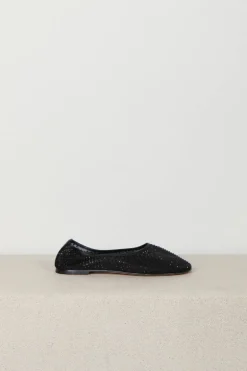 Dear Frances Ballerina's - Balla - Mesh - Crystals - Black