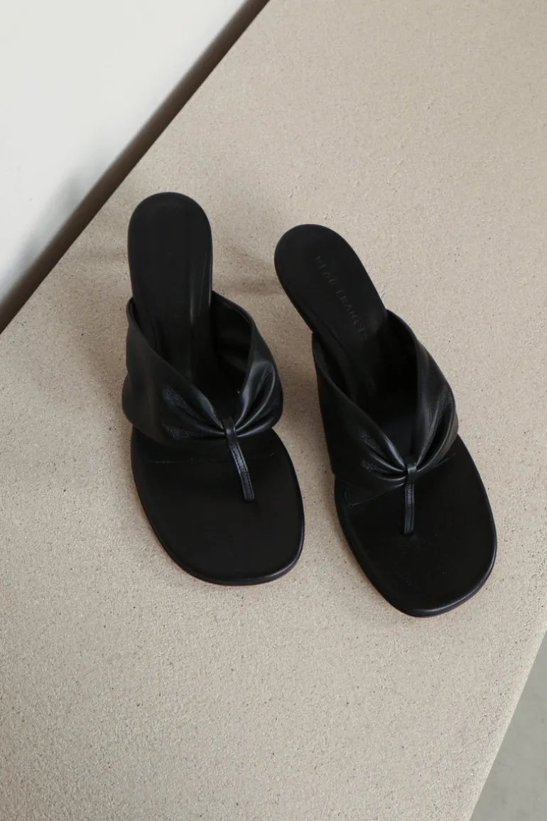 Dear Frances Sandalen - Wrap - Mid - Heel - Black