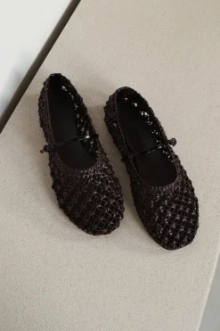 Dear Frances Ballerina's - Balla - Weave - Bordeaux