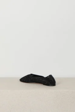 Dear Frances Ballerina's - Balla - Mesh - Crystals - Black