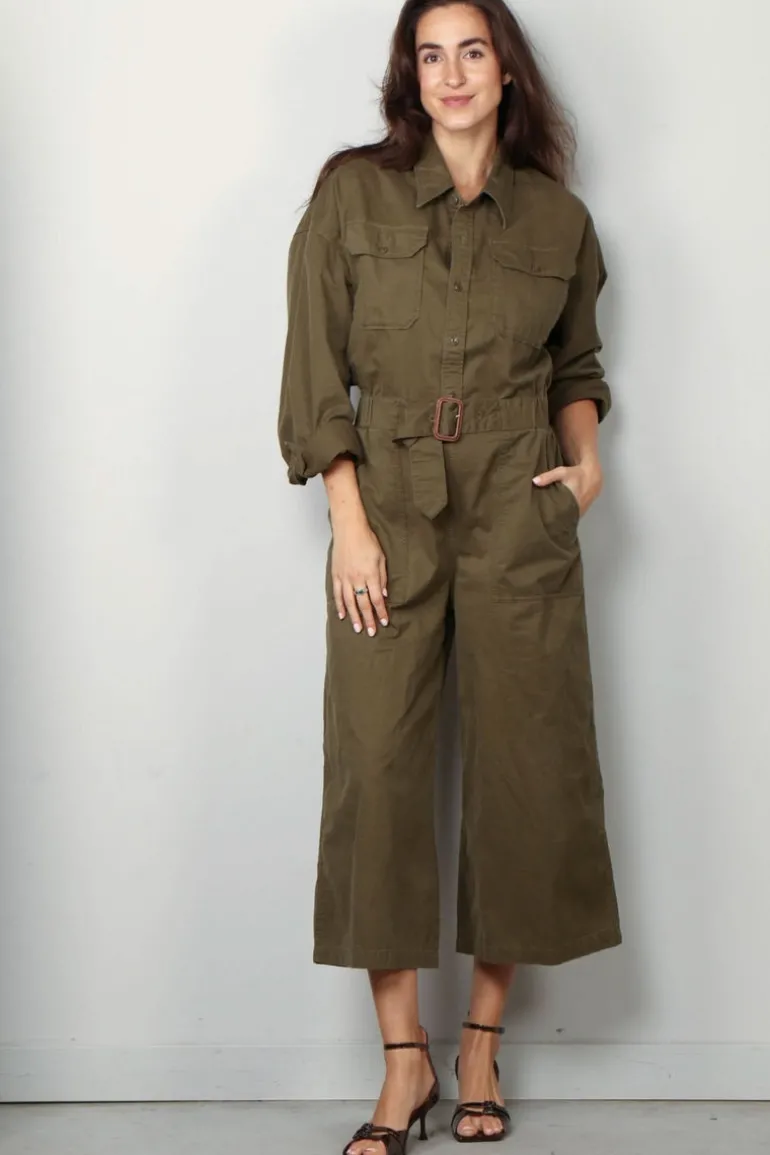 Denimist Jumpsuits - Utility jumpsuit - Olive