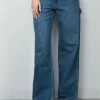 Denimist Jeans - Teri - Wide - Leg - Carpenter - Shane Indigo