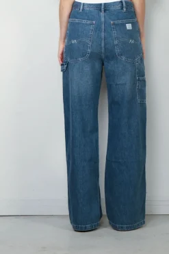 Denimist Jeans - Teri - Wide - Leg - Carpenter - Shane Indigo