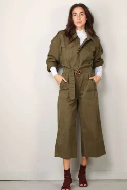 Denimist Jumpsuits - Utility jumpsuit - Olive