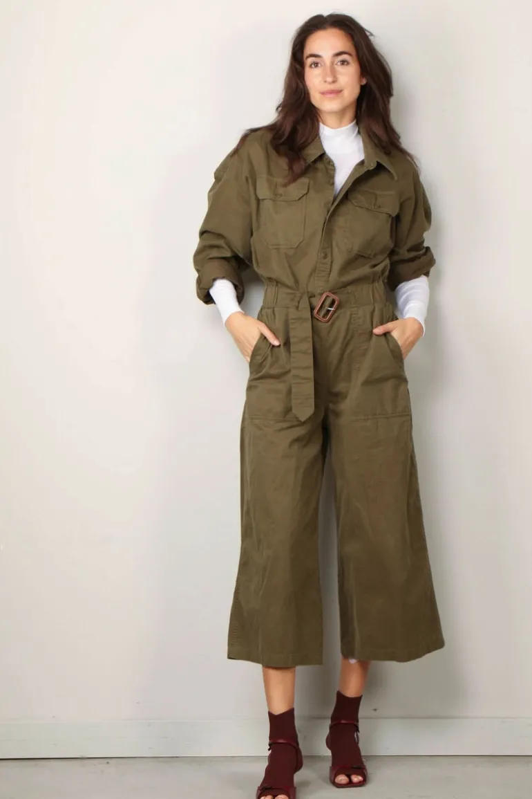 Denimist Jumpsuits - Utility jumpsuit - Olive
