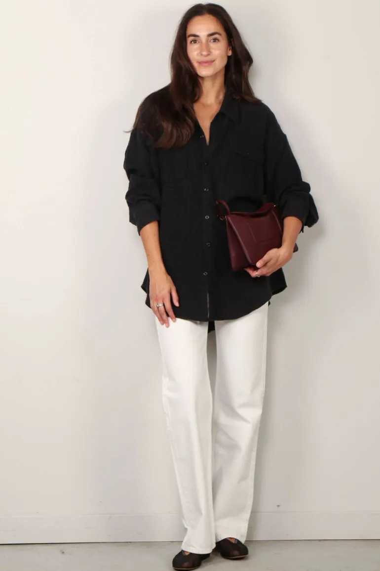 Denimist Blouse - Utility shirt - Black