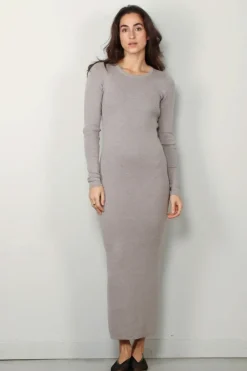 Extreme Cashmere jurk - 335 Snake - moss