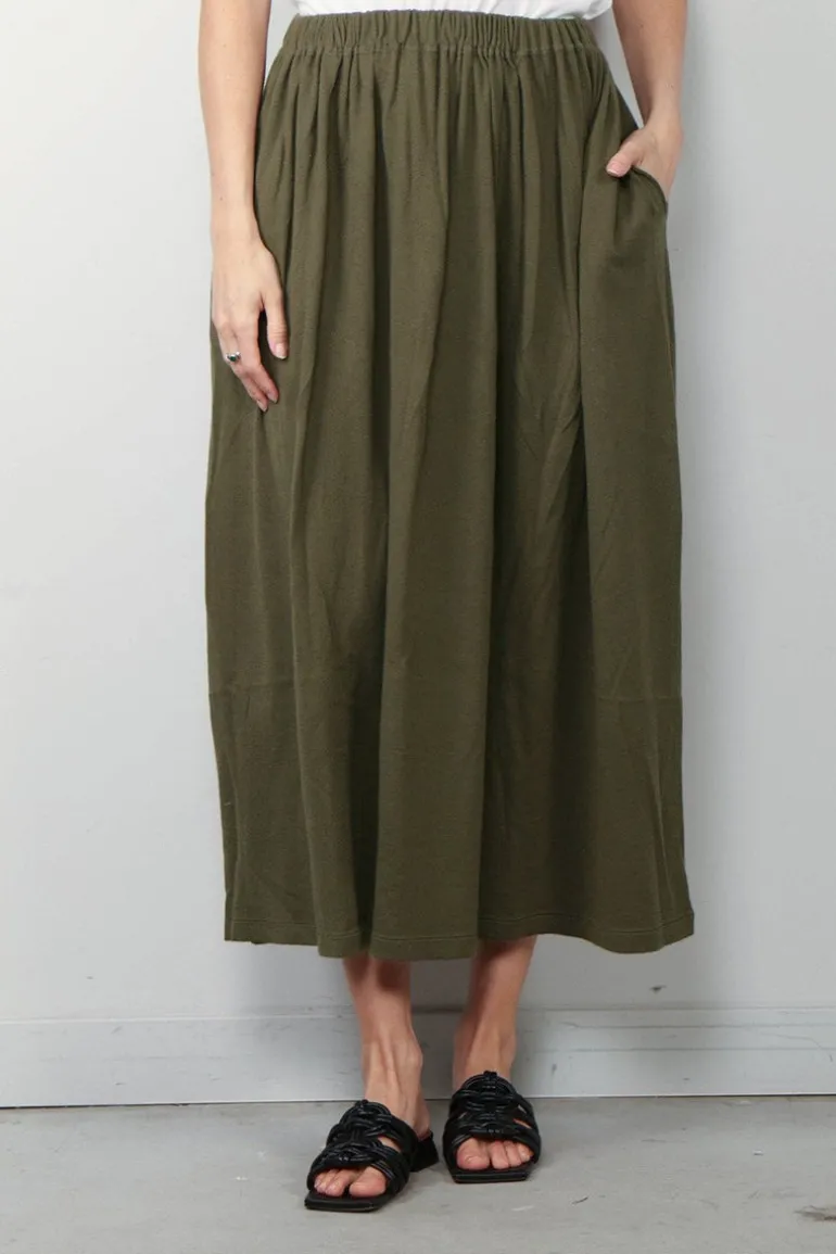 Extreme Cashmere Skirt - 403 Mary - Army