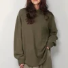 Extreme Cashmere Sweater - 53 Crew Hop - Army