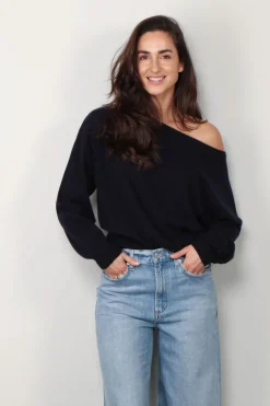 Extreme Cashmere Sweater - 402 Debby - Navy