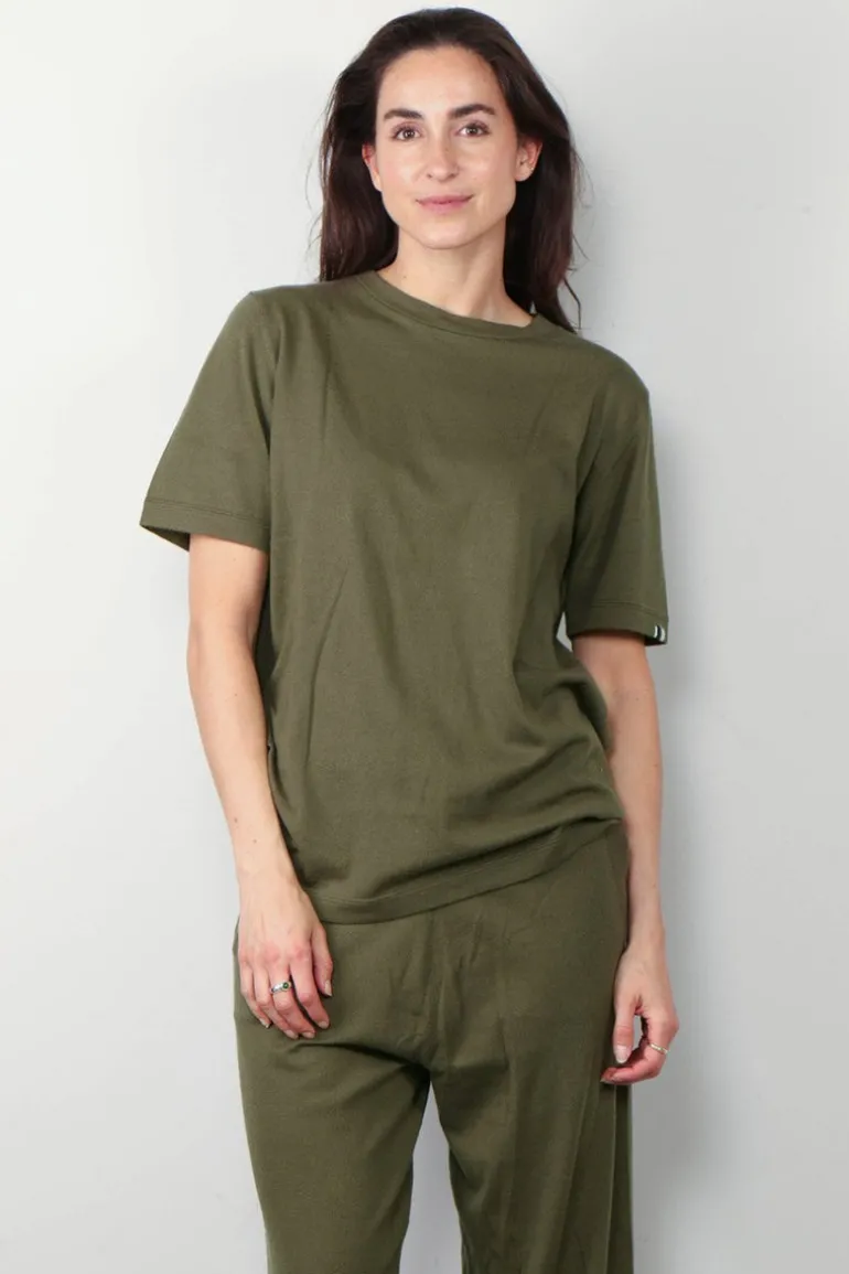 Extreme Cashmere Top - 394 James - Army