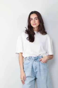 Extreme Cashmere top - 269 rik - snow