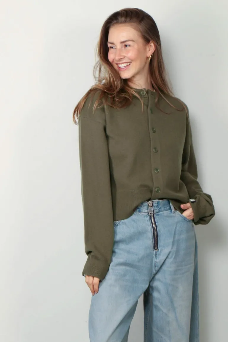 Extreme Cashmere Vest - 170 Chou - Army