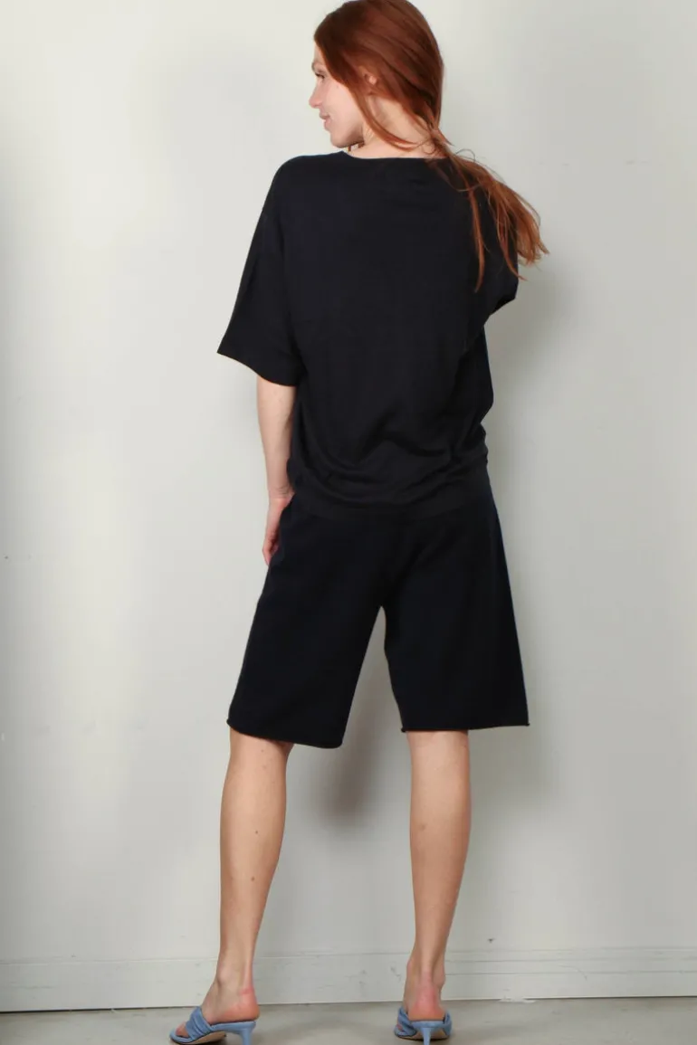 Extreme Cashmere Top - 406 Indi - Navy