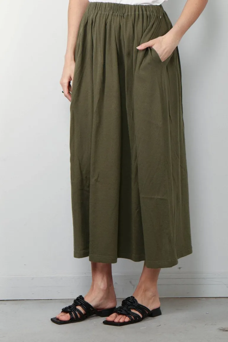 Extreme Cashmere Skirt - 403 Mary - Army