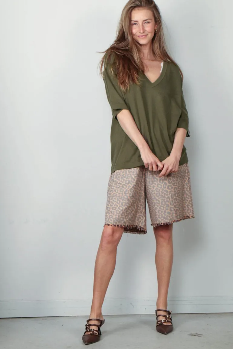 Extreme Cashmere Top - 406 Indi - Army