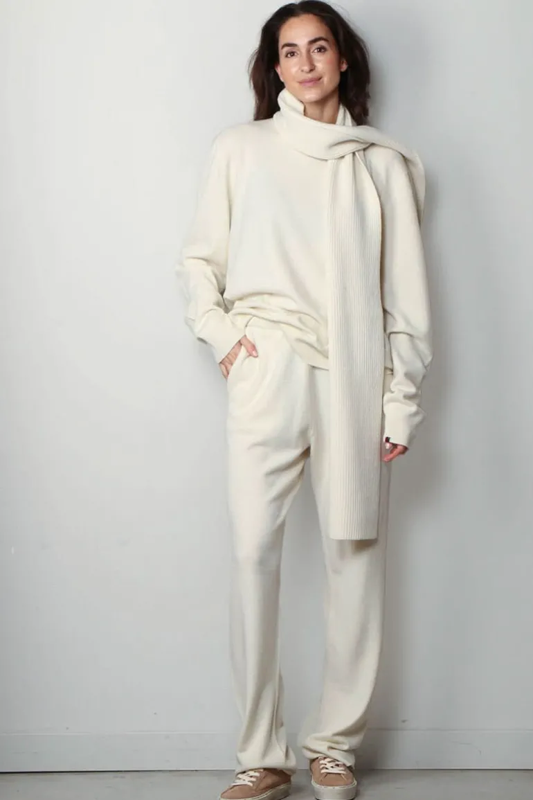 Extreme Cashmere Broek - 320 Rush - Cream