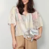 Forte_Forte Blouse - The Secred Garden Print Voile Bohemian - Pesco
