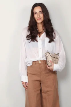 forte_forte blouse - 12109bis - white