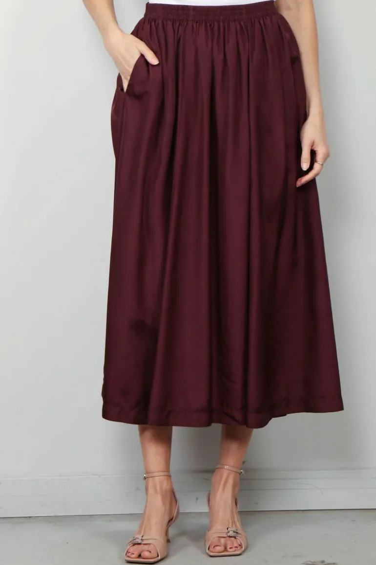Forte_Forte Rok - Habotai Silk Essential - Black Orchid