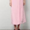 Forte_Forte Rok - Contemporary Satin Longuette - Rose