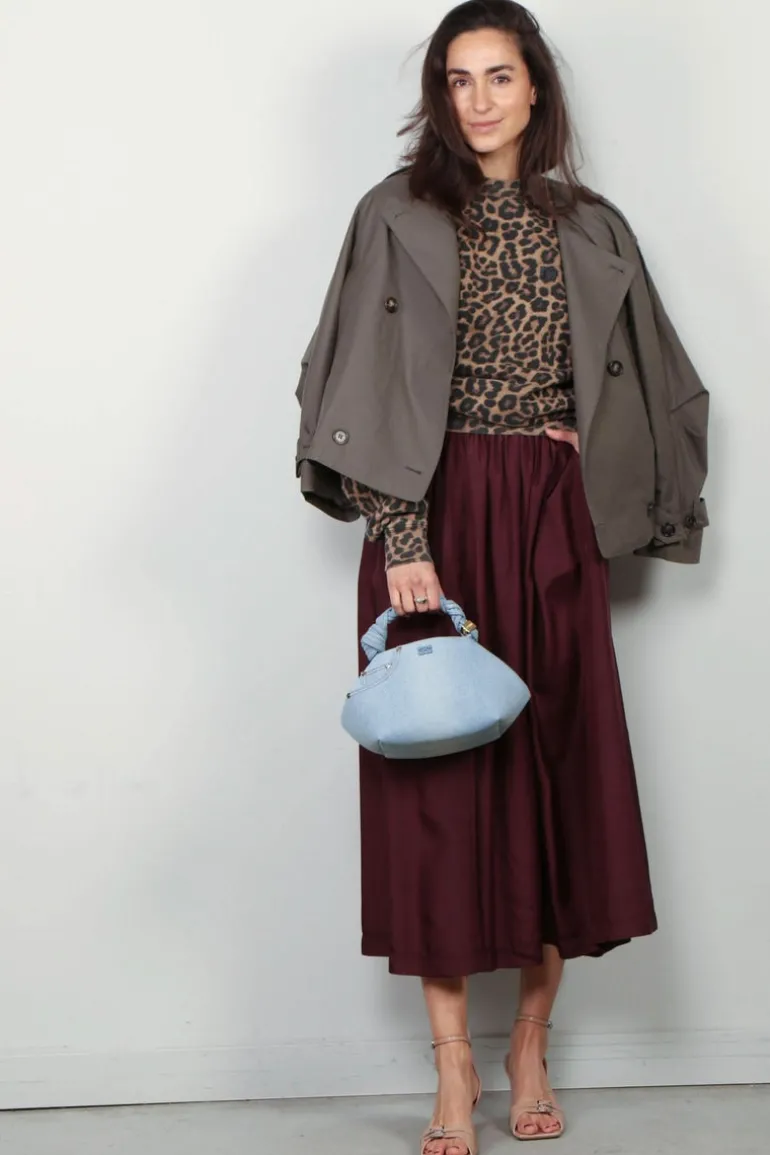 Forte_Forte Rok - Habotai Silk Essential - Black Orchid
