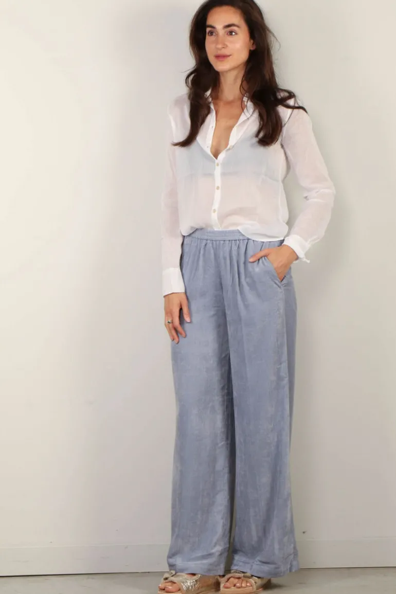 forte_forte Blouse - 9906 my shirt - Bianco
