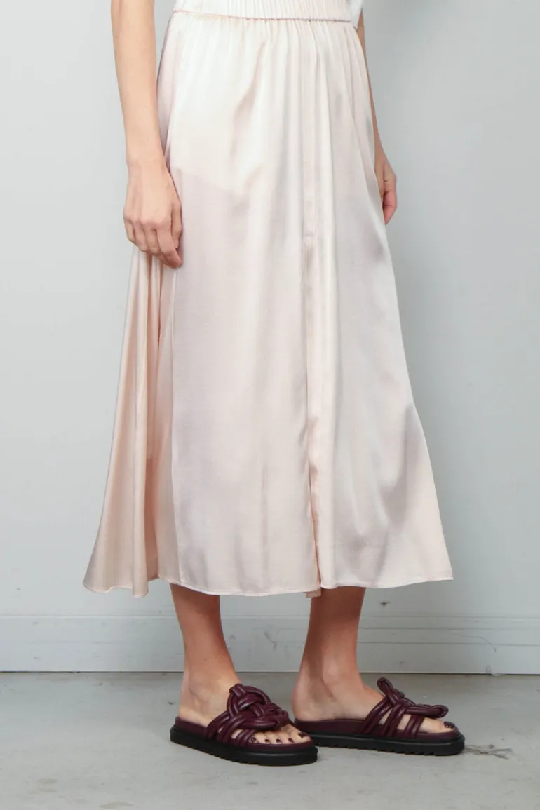 Forte_Forte Rok - Essential Silk Satin Elasticated - Oyster