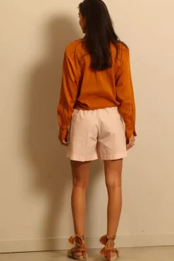 forte_forte shirt - 12404 my shirt - Caramel