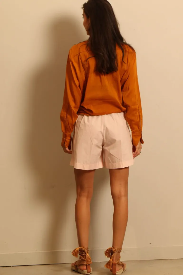 forte_forte shirt - 12404 my shirt - Caramel