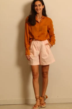 forte_forte shirt - 12404 my shirt - Caramel