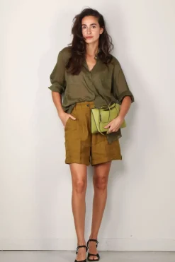 forte_forte Blouse - 9907 my shirt - Olive
