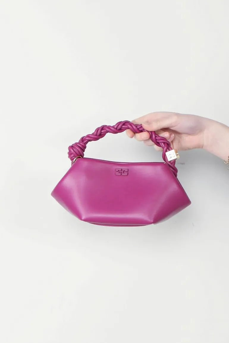 Ganni Tas - Bou Bag Mini - Boysenberry