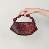 Ganni Tas - Bou Bag Mini Leo - Racing Red