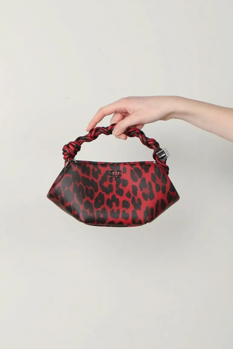 Ganni Tas - Bou Bag Mini Leo - Racing Red