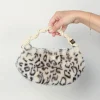 Ganni Tas - Bou Bag Mini Fur Print - Leopard